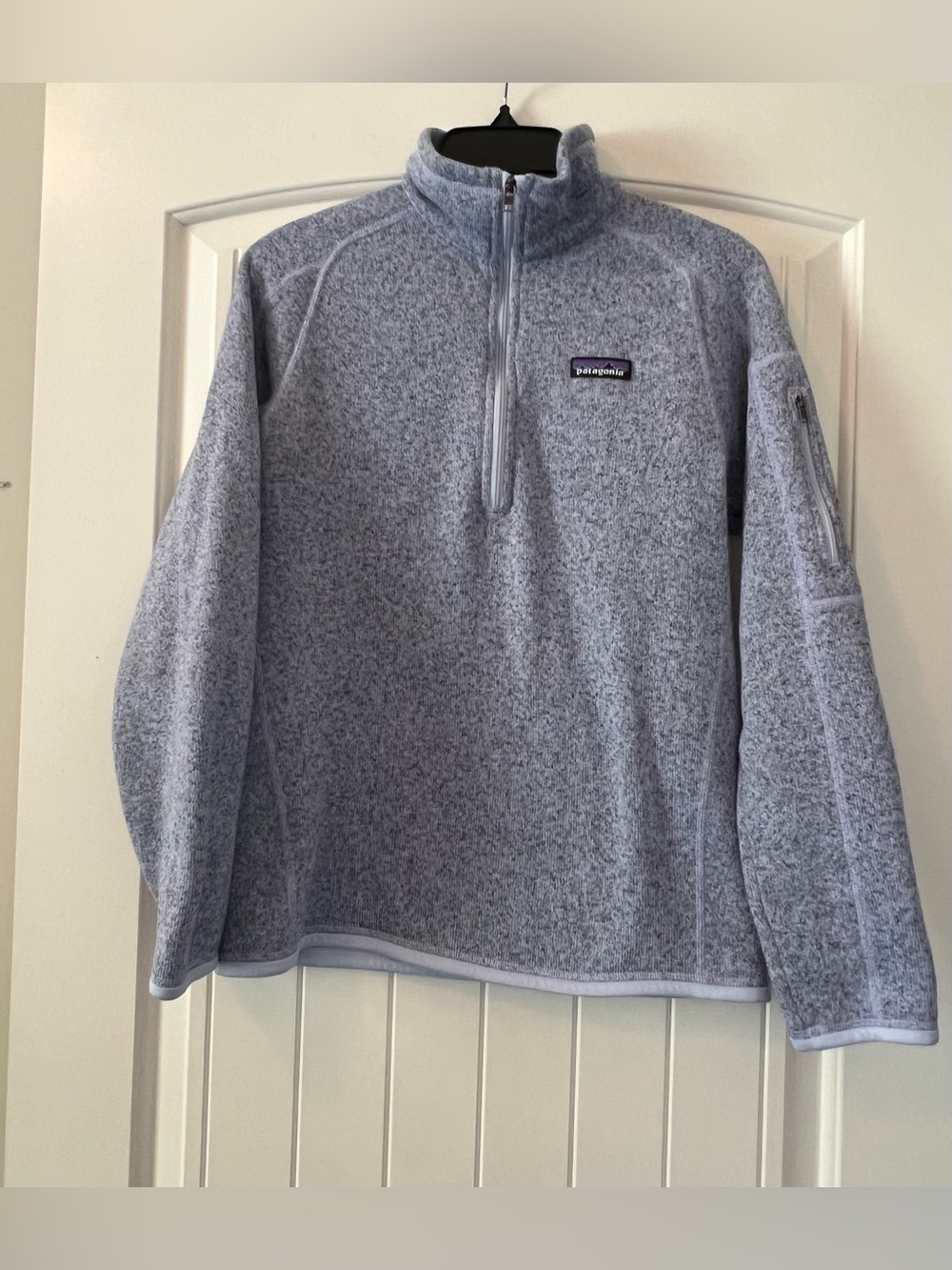 Patagonia Women's Better Sweater 1/4 Zip Fleece Pullover size Medium
Purple